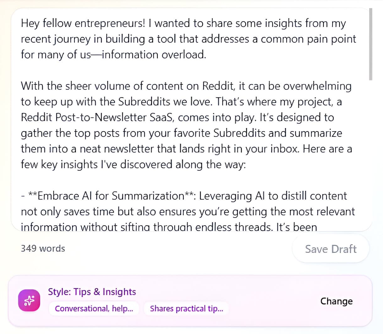 Generate Reddit Posts in Seconds